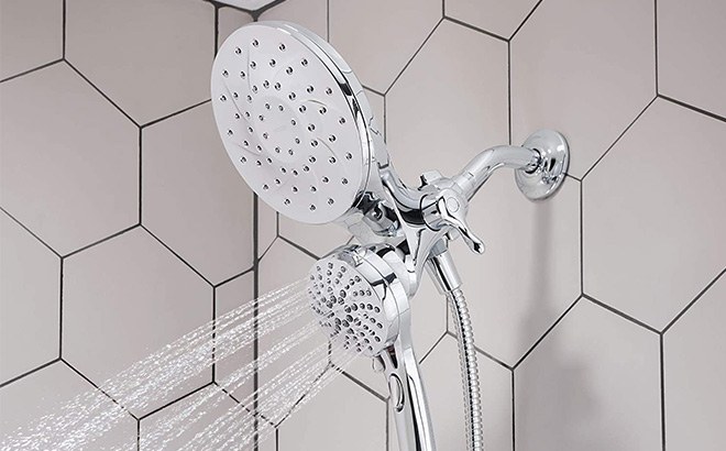 2-in-1 Shower Head $62 Shipped