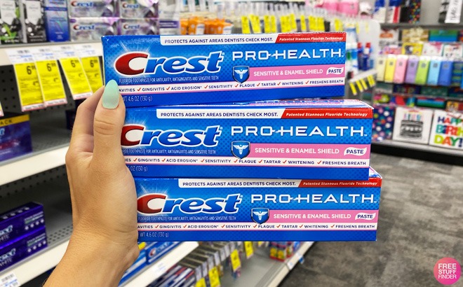 Crest Toothpaste 50¢ Each!