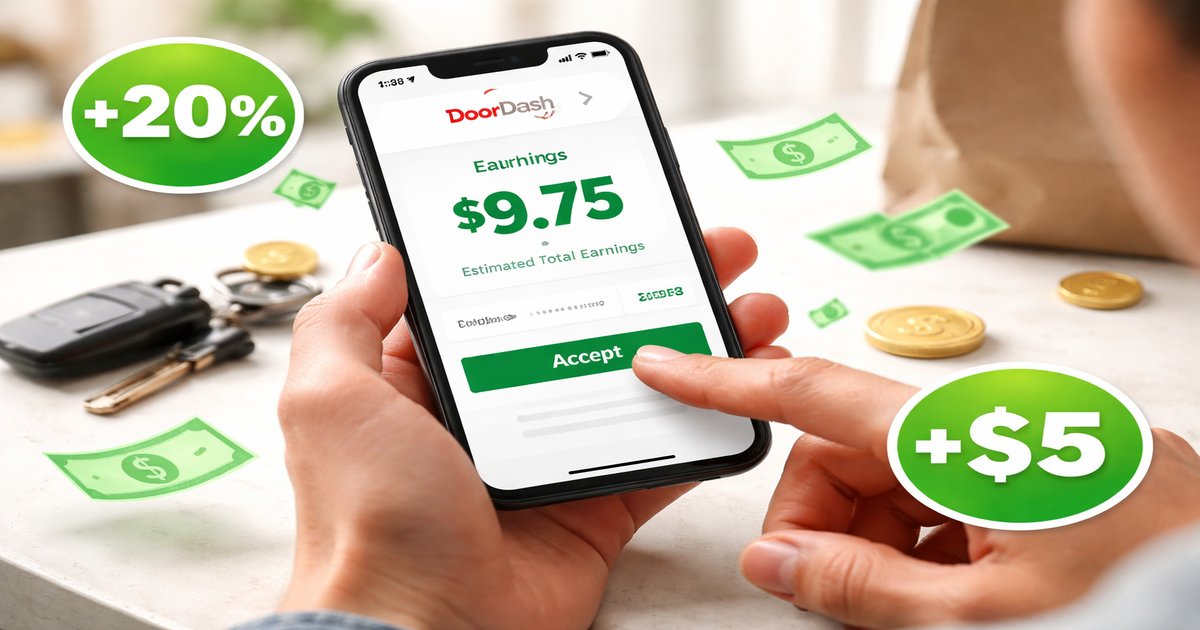 doordash pay under in use